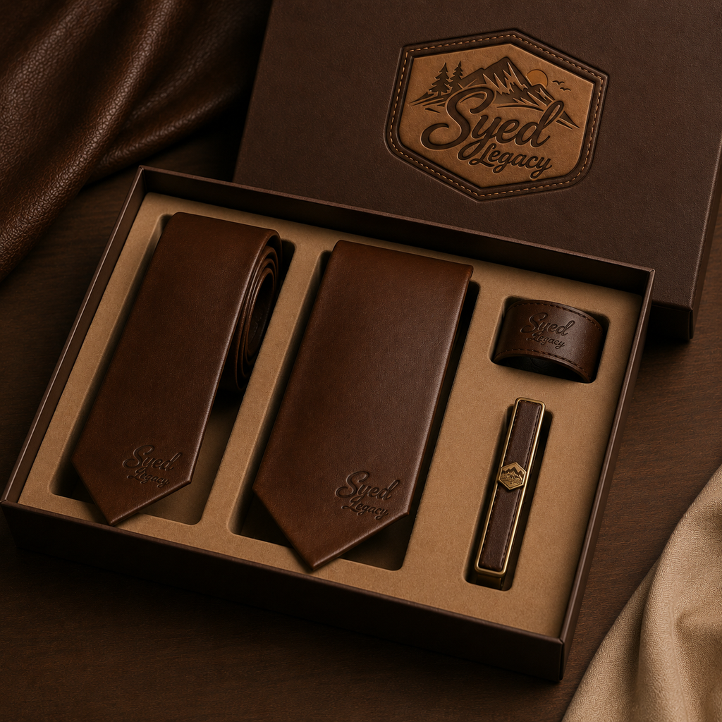 Premium leather ties