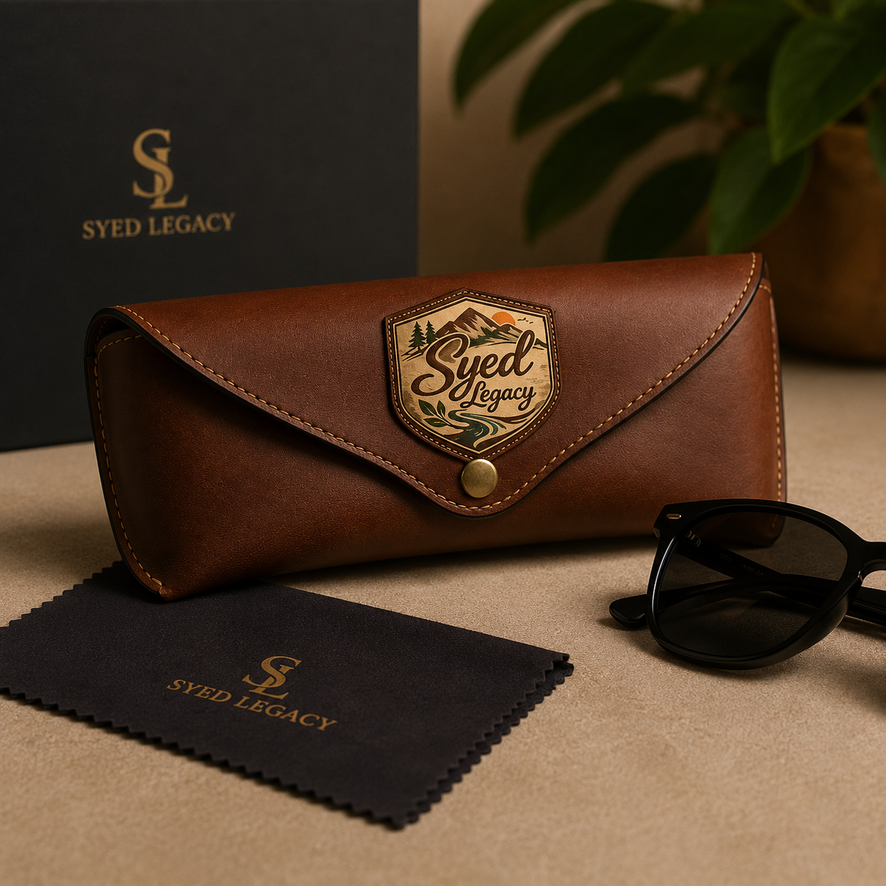 Syed Legacy Premium Leather Sunglasses Case