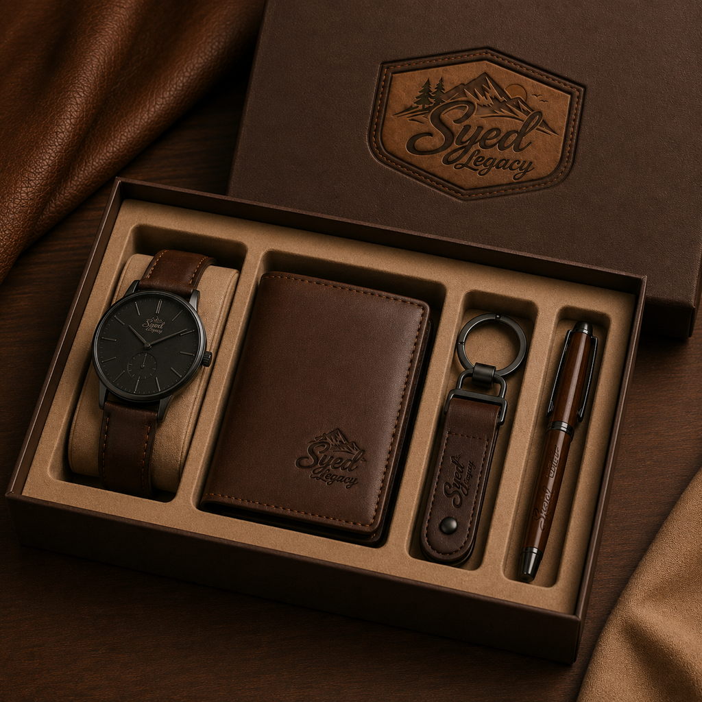 Upgraded premium watches and leather accessories