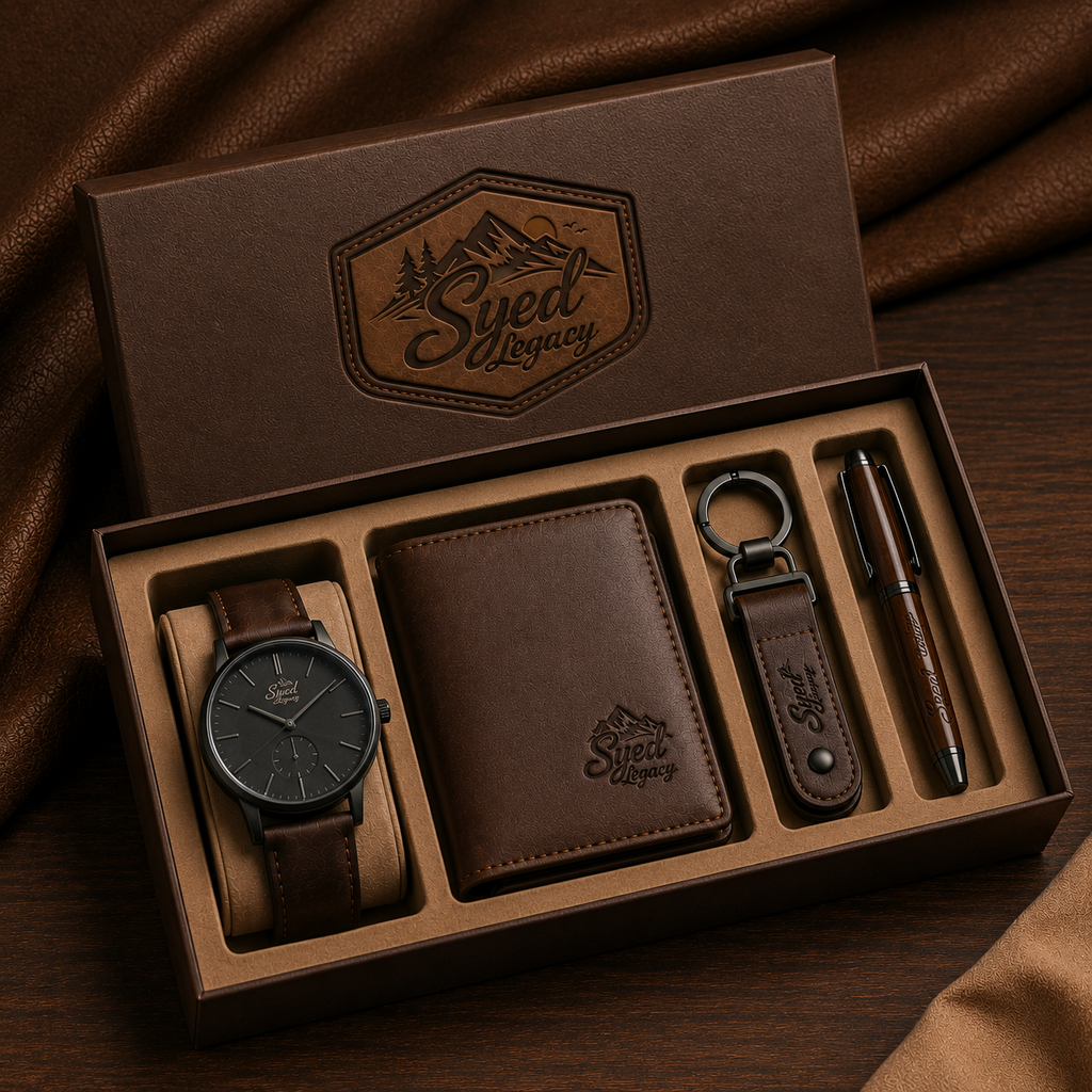 Upgraded premium watches and leather accessories